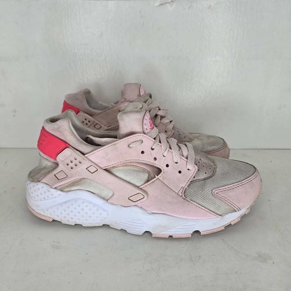 Nike Huarache Running shoes'Pink Foam'‎ GS 654275-608 Youth Sz 7 Women's Sz 8.5